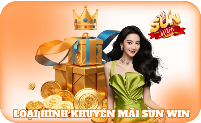 Khuyến Mãi Sun Win - Tổng Hợp Ưu Đãi Khủng Cho Hội Viên 2 Loại hình khuyến mãi sun win