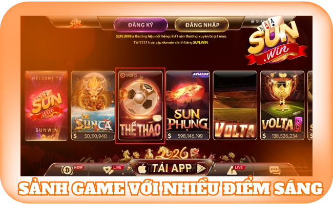 Thể thao sun win với nhiều điểm sáng