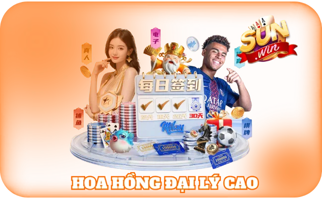 Đại Lý Sun Win - Hướng Dẫn Trở Thành Đối Tác Hàng Đầu 3 Hoa hồng đại lý cao